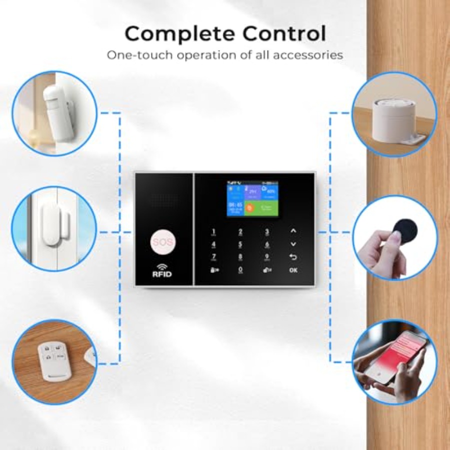 Home security alarm system wit - Home Zone Security App review and price