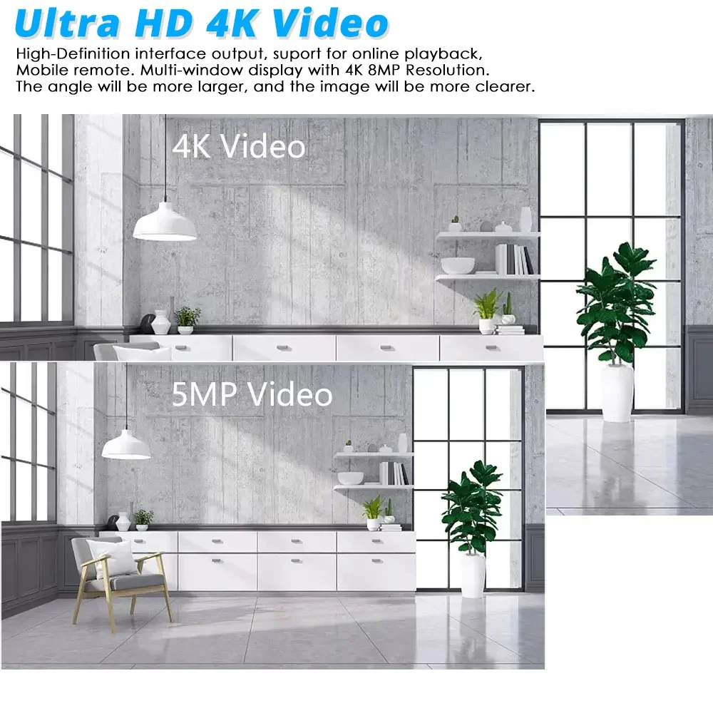 Smart life 4K 8CH PoE NVR 8MP  - Home Security Network review and price