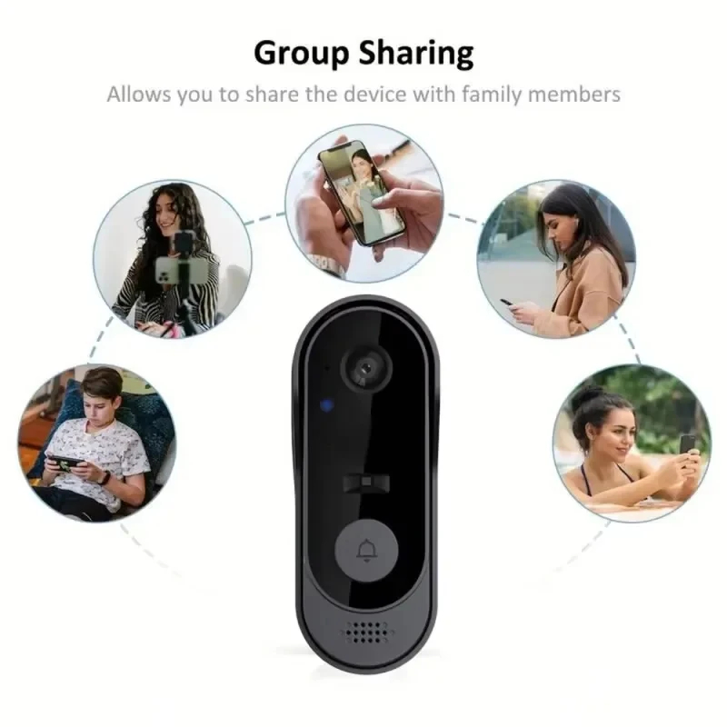 Tuya WIFI Camera Doorbell HD V - Home Security Tech review and price