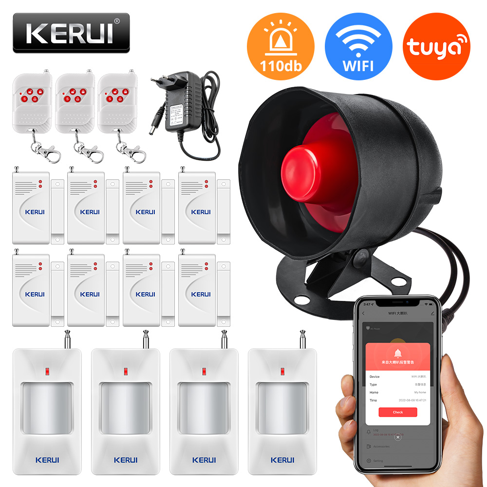 KERUI Tuya WIFI Loudly Speaker - Home Security No Wifi review and price