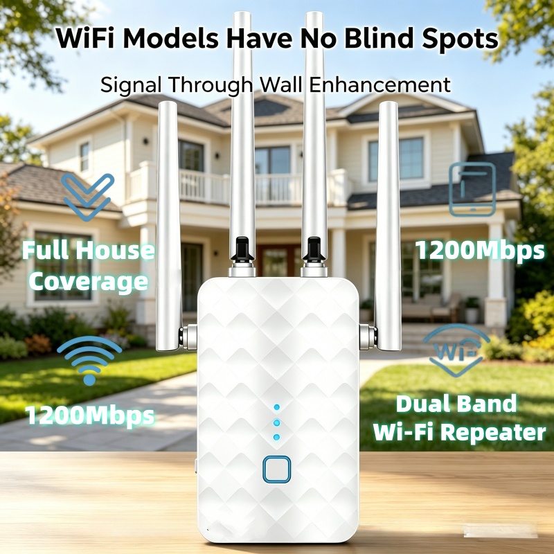 1200Mbps WiFi Repeater Wireles - Home Security Network review and price