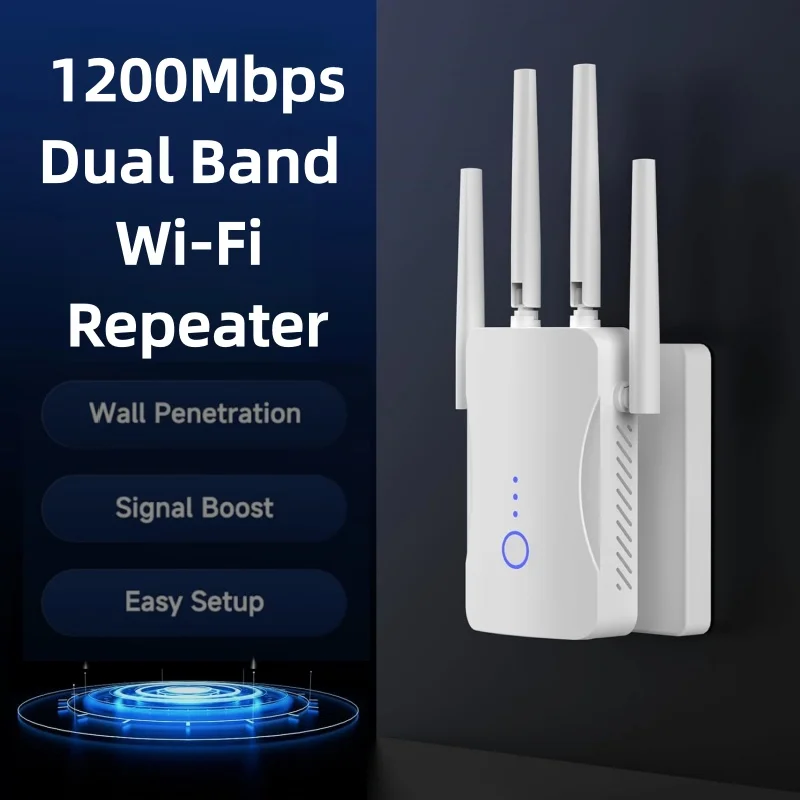 2.4G/5GHz Dual Band WiFi Repea - Home Security Network review and price