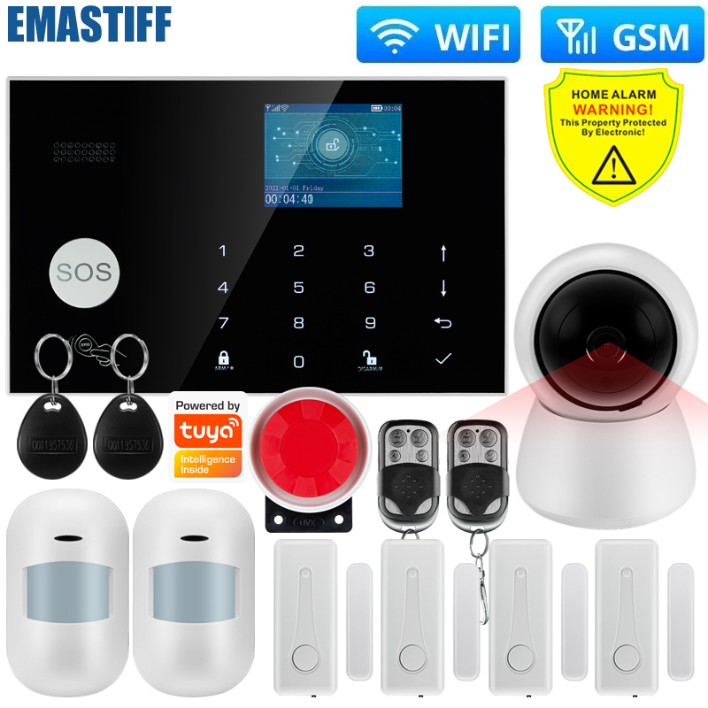 2.4G WIFI GSM Wireless Alarm S - Home Zone Security App review and price