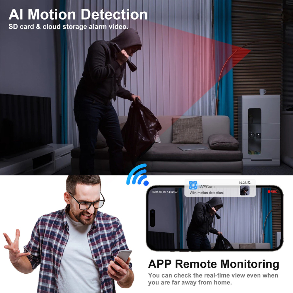 1080P DIY Mini Wifi Camera 32G - Home Security Premium review and price