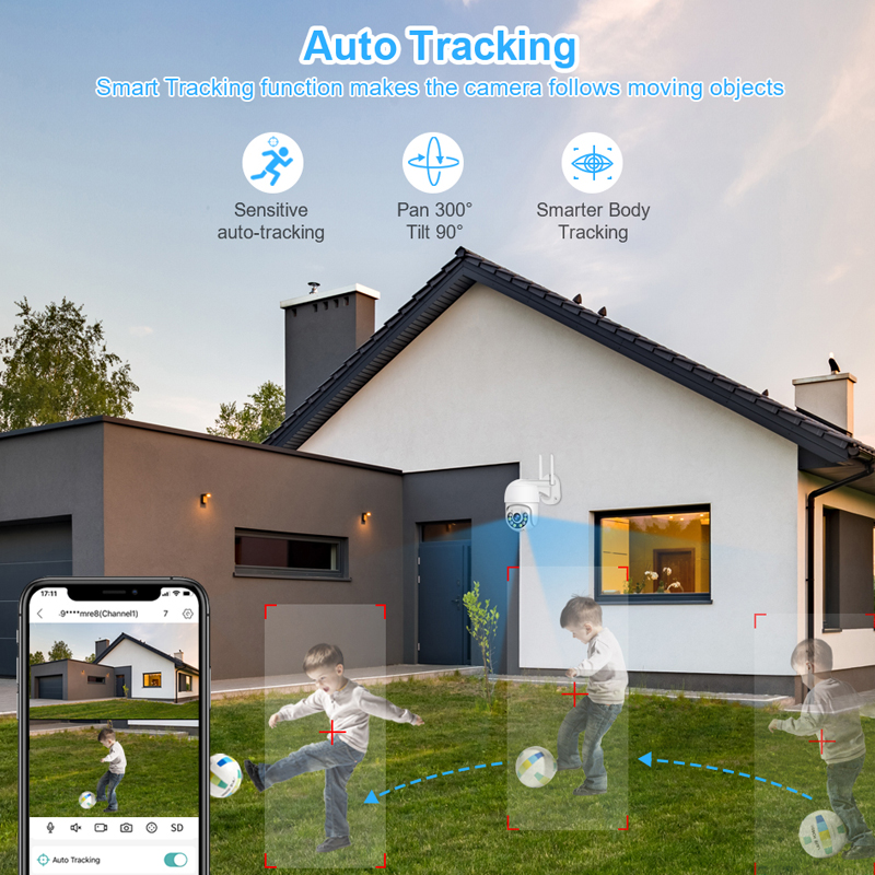 Smar 3MP Wireless CCTV Securit - Home Security Indoor Cameras review and price