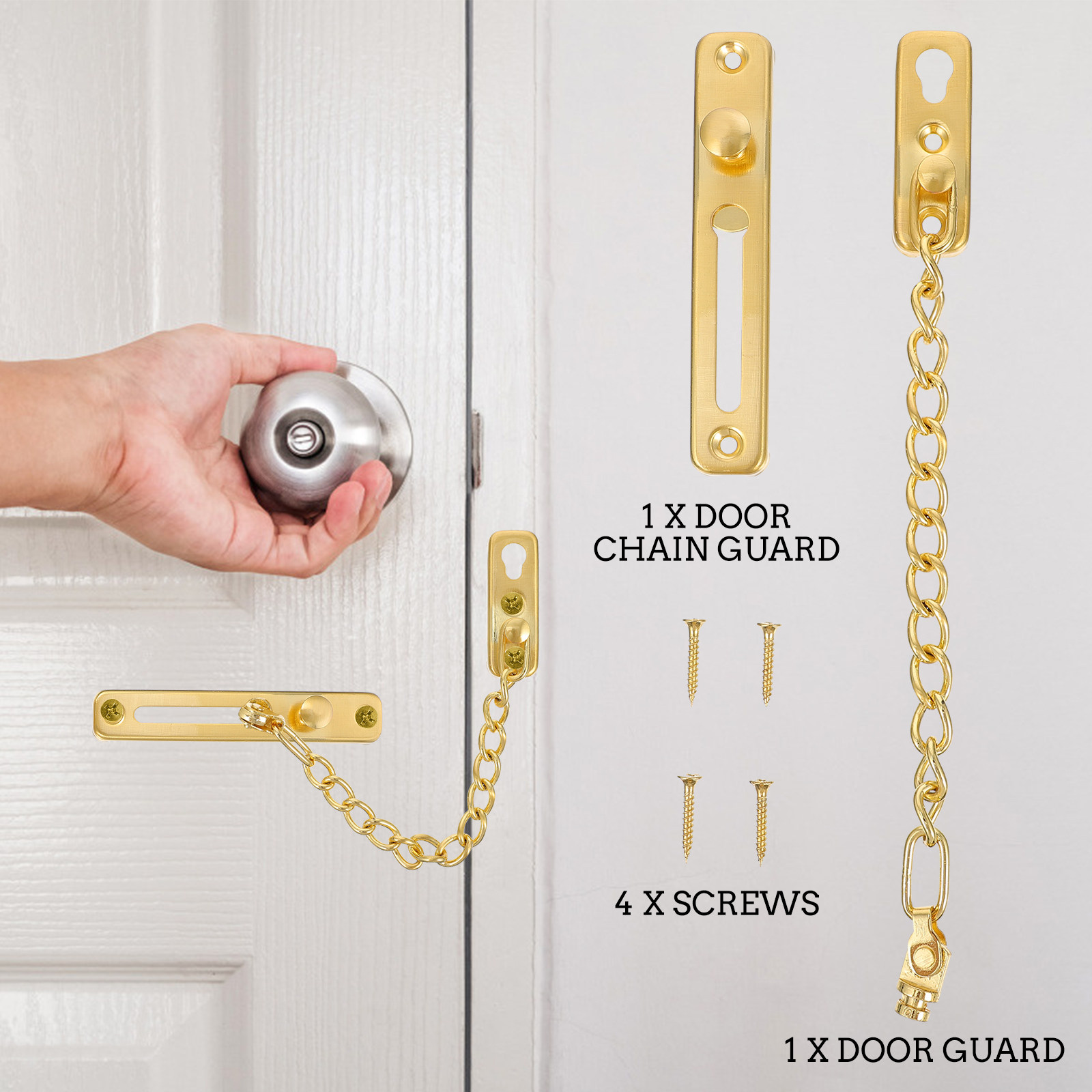 1Set Premium Stainless Steel D - Home Security Premium review and price