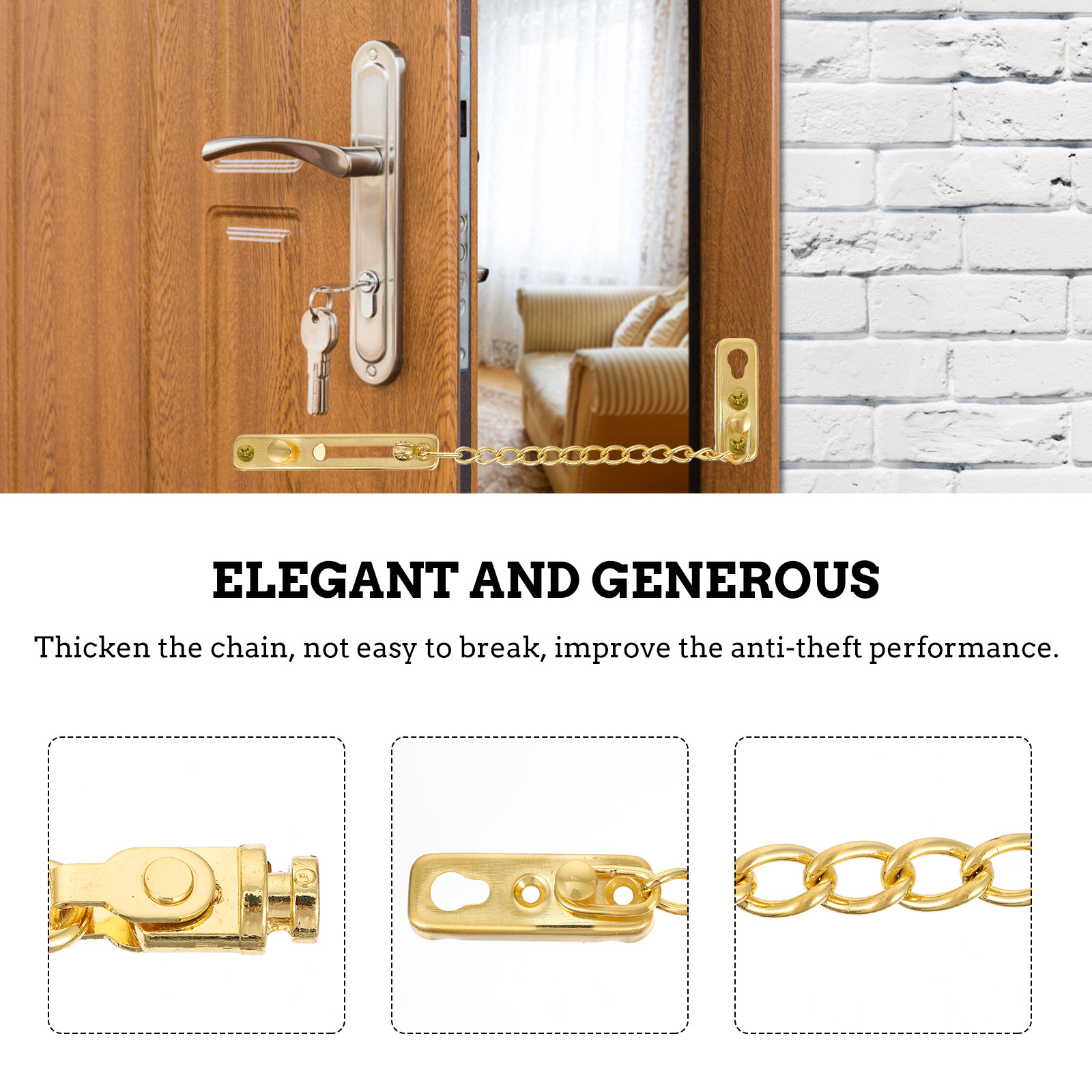1Set Premium Stainless Steel D - Home Security Premium review and price