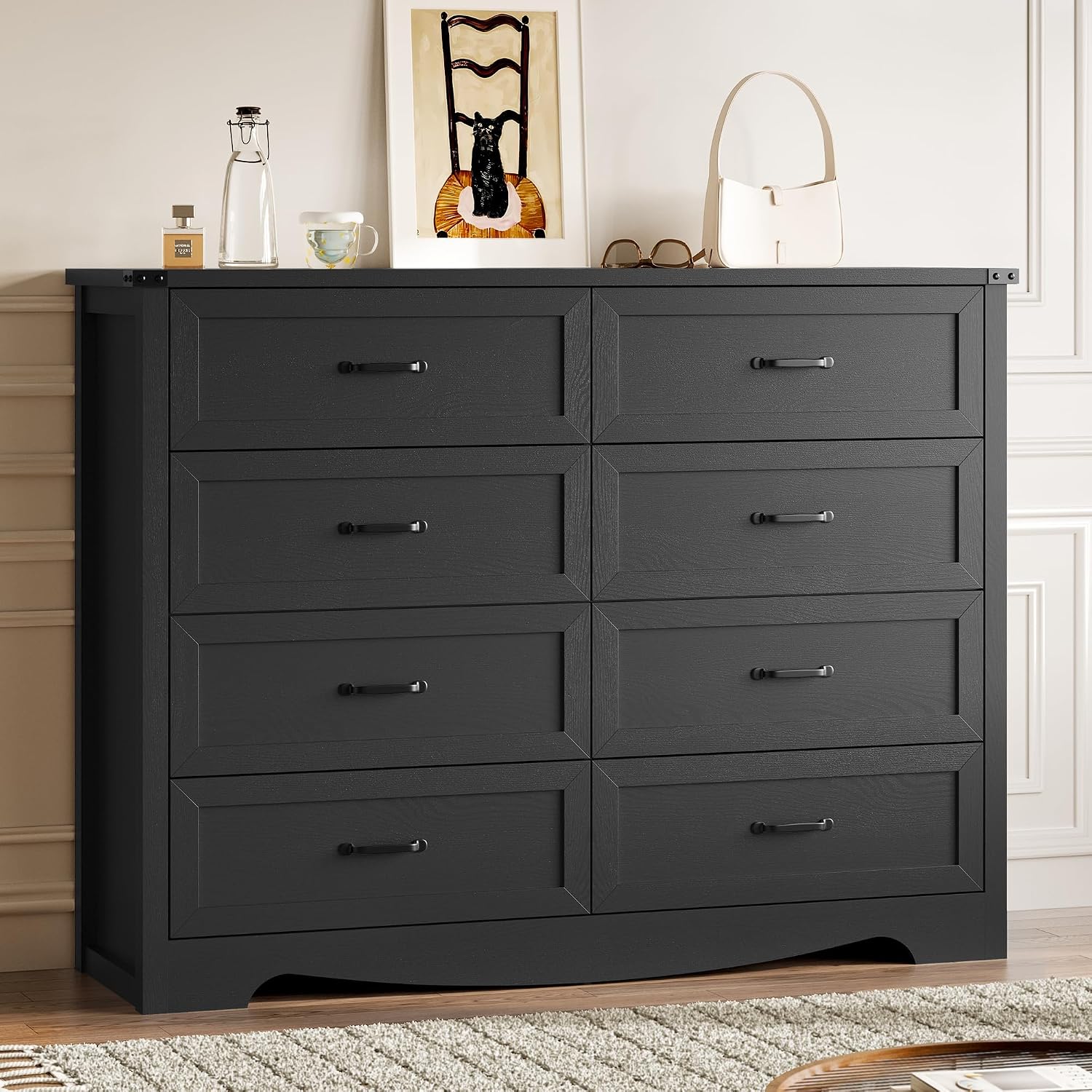 Modern Wooden 8-Drawer Bedroom - Home Security Tips review and price