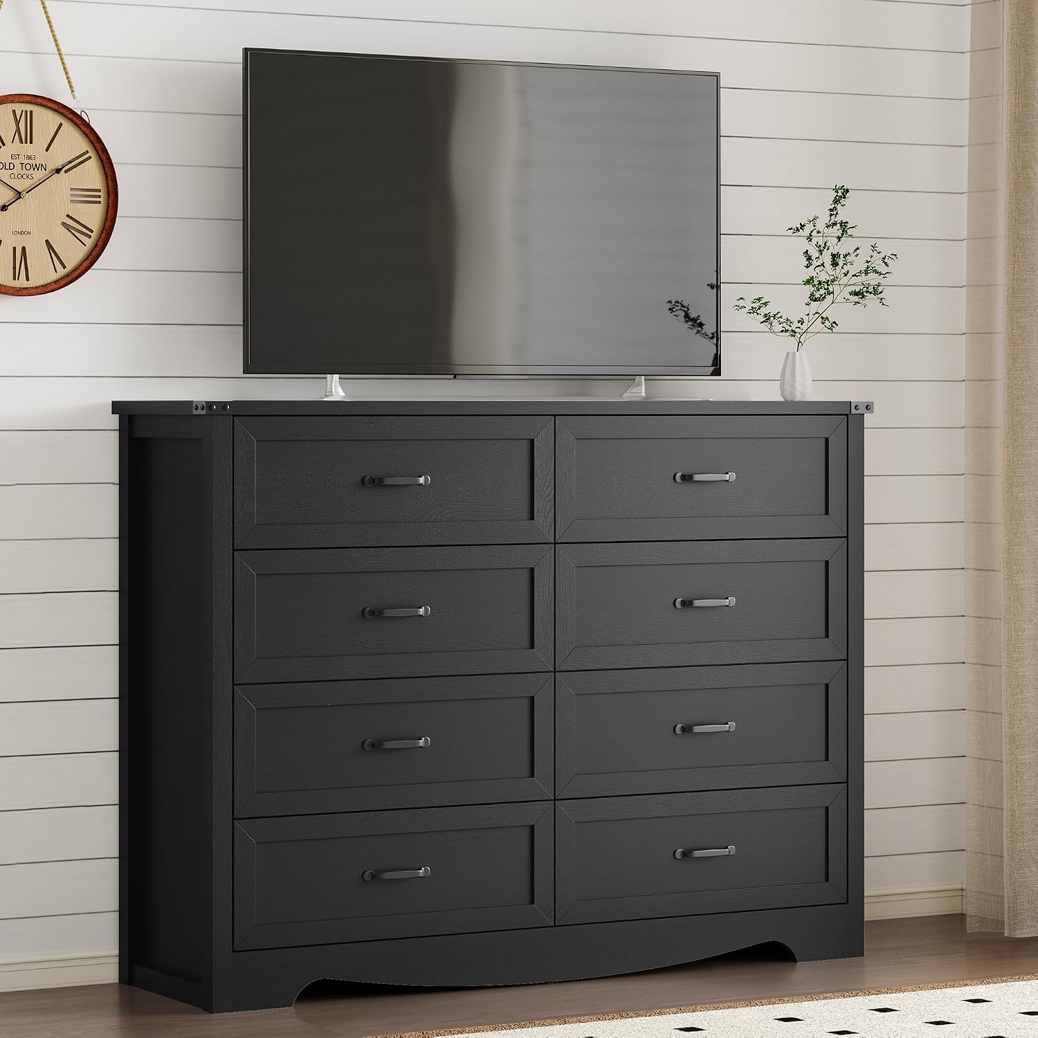 Modern Wooden 8-Drawer Bedroom - Home Security Tips review and price