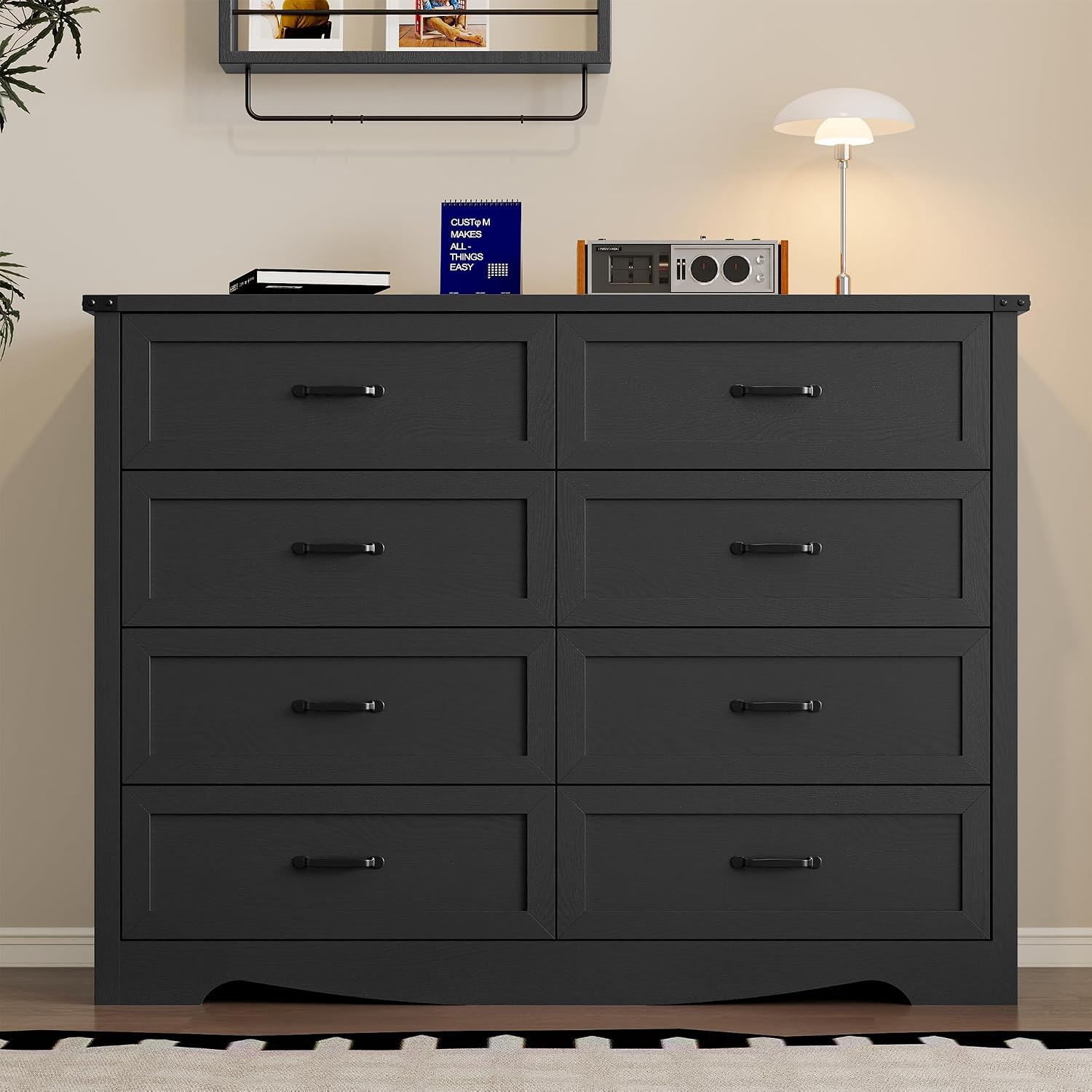 Modern Wooden 8-Drawer Bedroom - Home Security Tips review and price