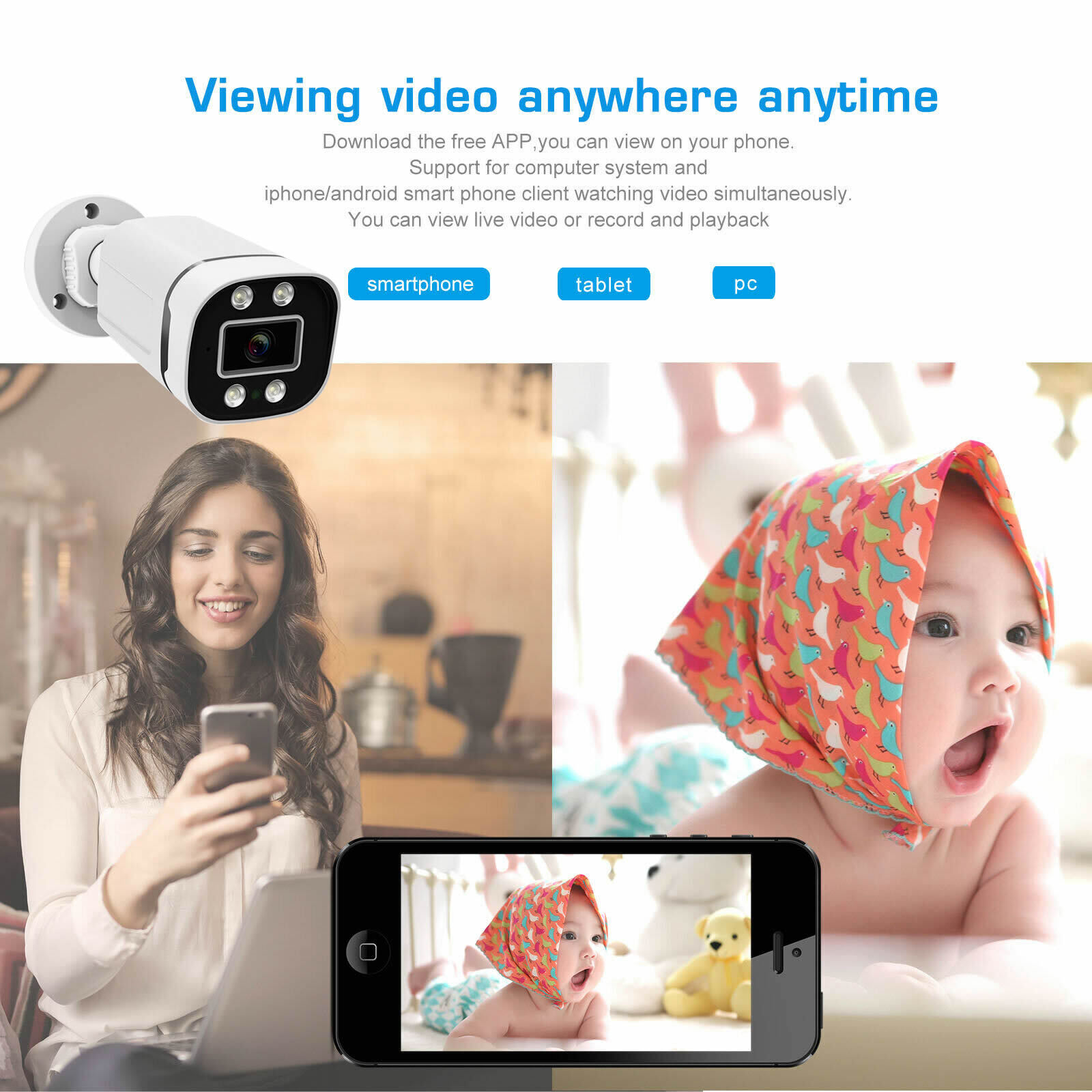 4CH 8CH AHD 2MP 5MP AHD Outdoo - Home Security Kit review and price
