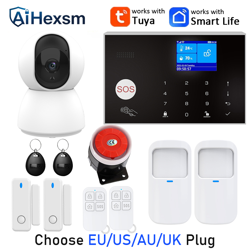 WIFI Camera GSM Alarm System S - Home Zone Security App review and price
