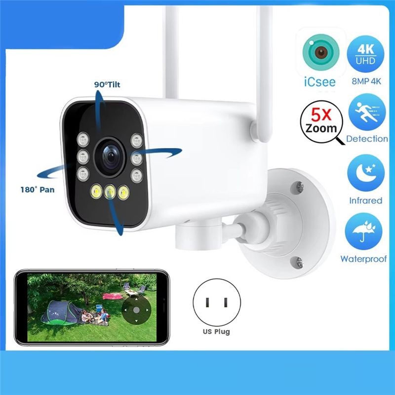 ~【On Sale】8MP 4K Wifi IP Camer - Home Security Network review and price