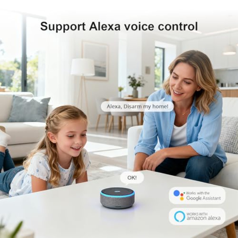Home security alarm system: 24 - Home Security No Monthly Fee review and price