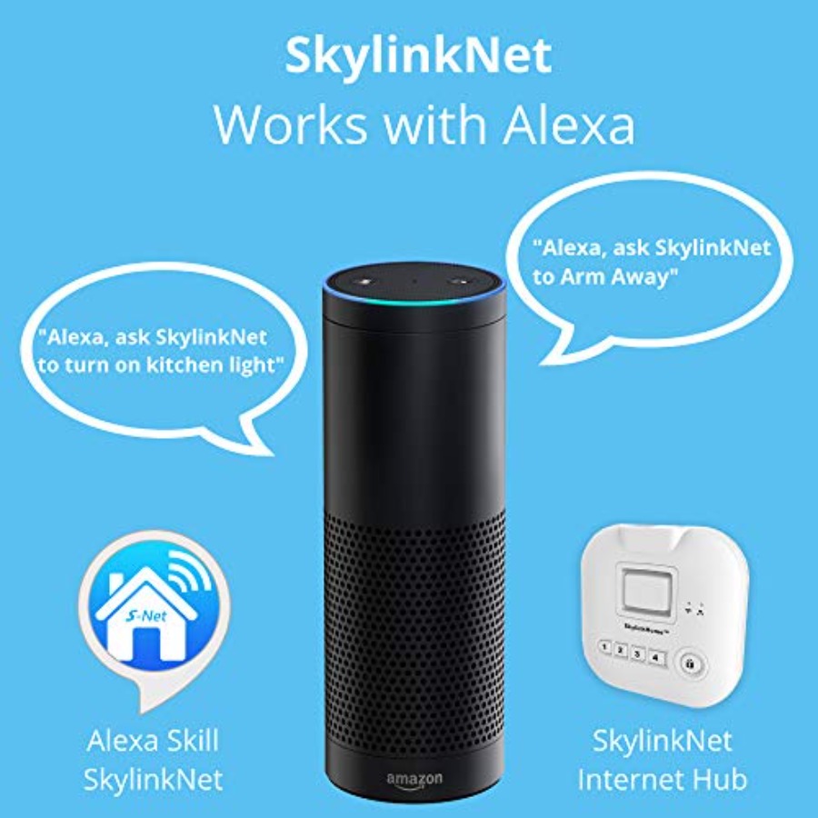 SK-200 Net Connected Wireless  - Home Security No Monthly Fee review and price