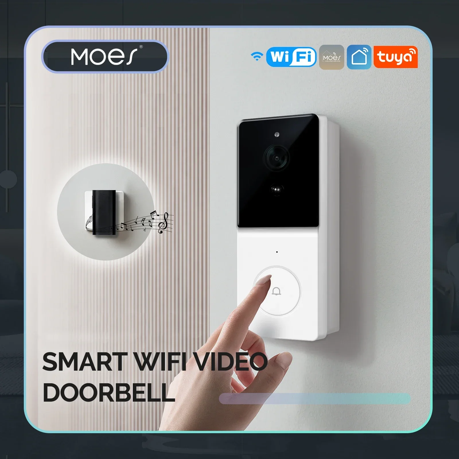 MOES Tuya Smart WiFi Video Doo - Home Security Tech review and price